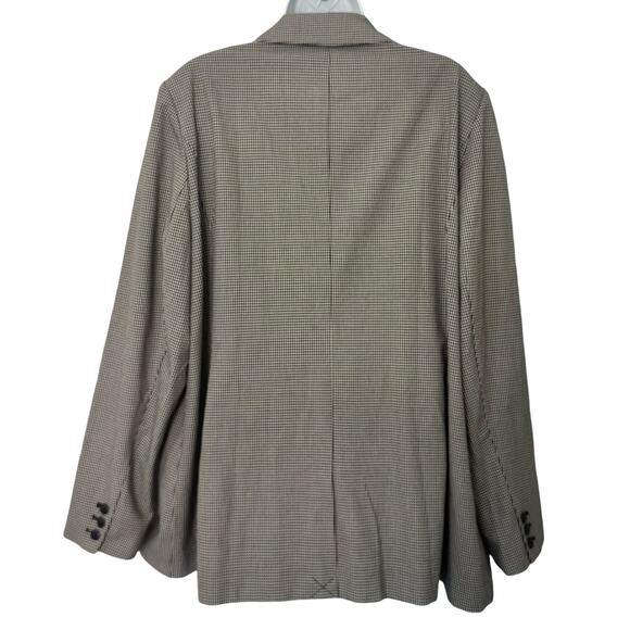 Lane Bryant Black White Check Perfect Drape One-Button Blazer size 22 NEW Tags - Picture 5 of 15